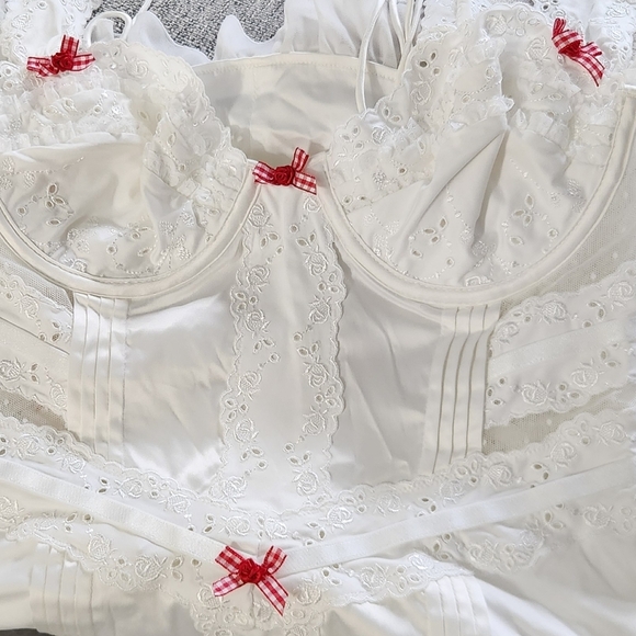 New!For Love and Lemons‎ Martha Slip Dress - Picture 14 of 16